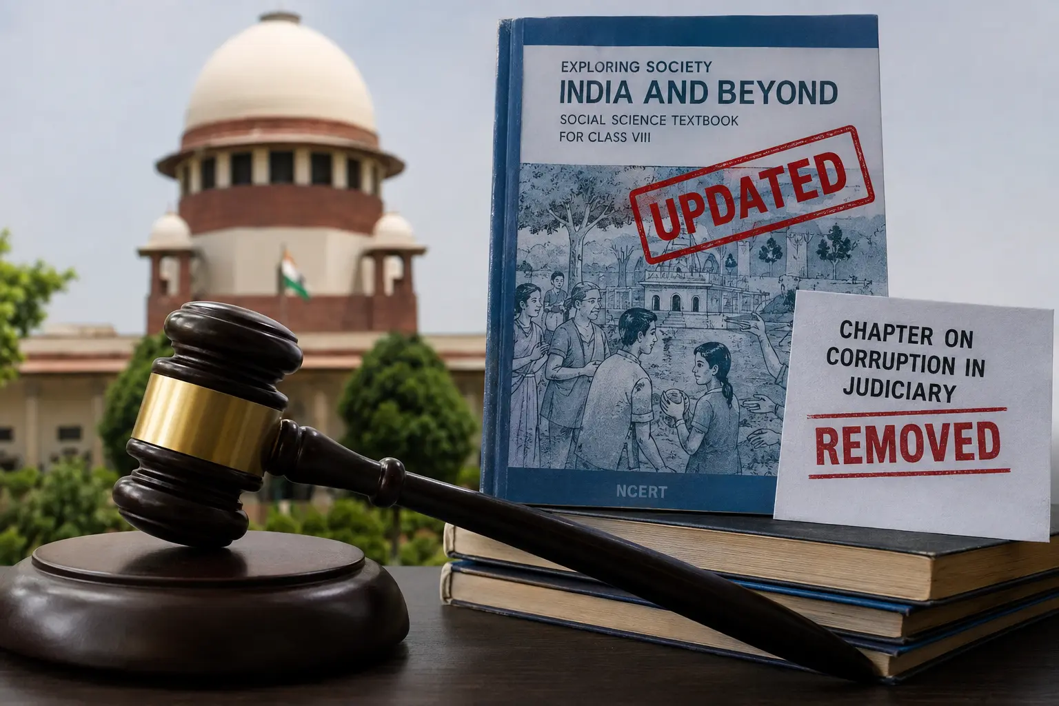 Supreme Court Closes Suo Motu Case Over NCERT Class 8 Textbook’s ‘Corruption in Judiciary’ Chapter